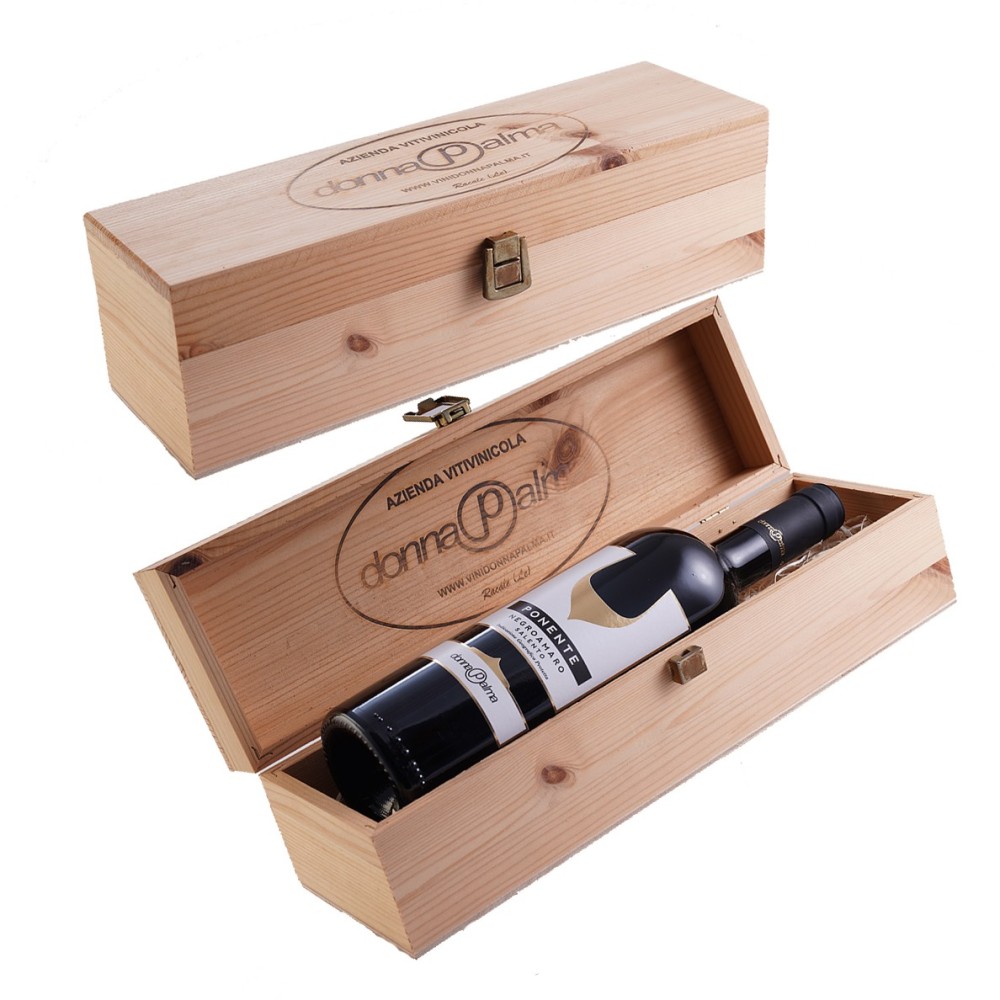 Cassetta  Singola Bottiglia Vino  Negroamaro